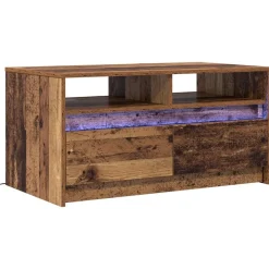vidaXL Table basse 90 x 50 x 45 cm Bois d'ingénierie