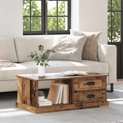 vidaXL Table basse 90 x 50 x 35 cm Bois d'ingénierie
