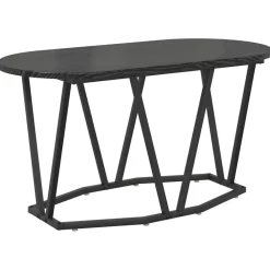 vidaXL Table basse Chêne noir 80 x 40 x 40.5 cm