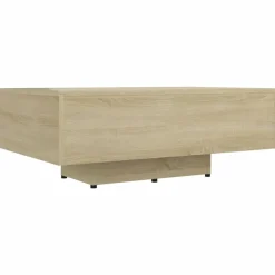 Tables-vidaXL Table basse Chêne sonoma 85x55x31 cm Bois d'ingénierie Chêne sonoma