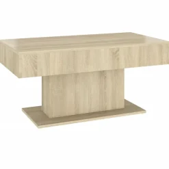 Tables-vidaXL Table basse chêne sonoma 96x50x45 cm bois d'ingénierie Chêne sonoma