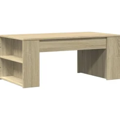 vidaXL Table basse chêne sonoma 102x55x42 cm bois d'ingénierie