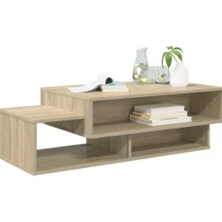 vidaXL Table basse Chêne Sonoma 105 x 50 x 32,5 cm Bois d'ingénierie