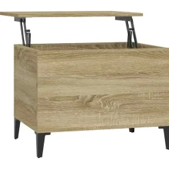 vidaXL Table basse Chêne sonoma 60x44,5x45 cm Bois d'ingénierie