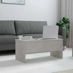 vidaXL Table basse 102x50,5x46,5 cm bois d'ingénierie