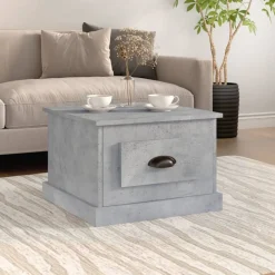 vidaXL Table basse 50x50x35 cm bois d'ingénierie