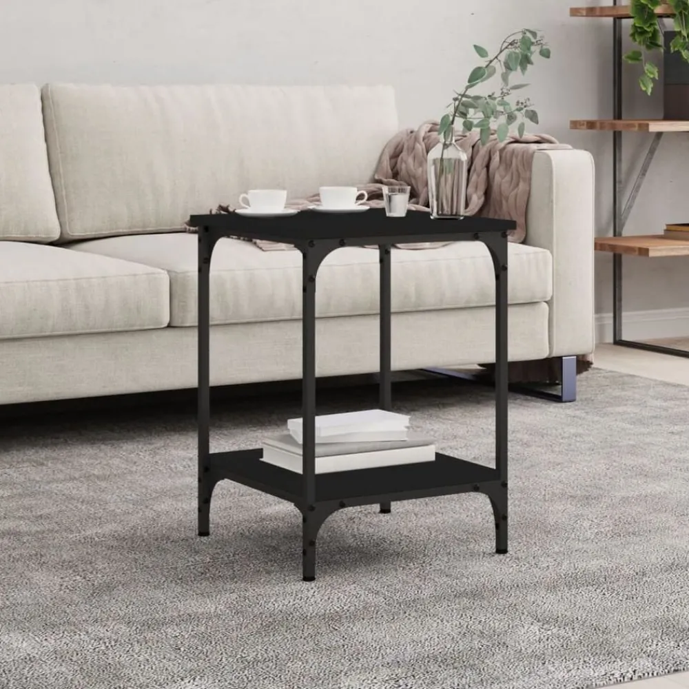vidaXL Table basse 40x40x55 cm bois d'ingénierie