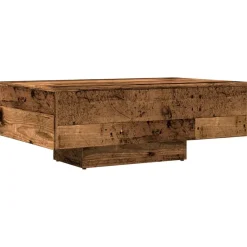 Tables-vidaXL Table basse vieux bois 85x55x31 cm bois d'ingénierie Bois ancien