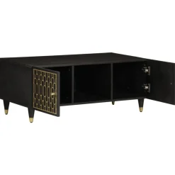 vidaXL Table basse 100x54x40 cm bois de manguier massif