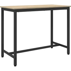 vidaXL table Chêne Sonoma 100 x 50 x 76,5 cm