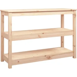 vidaXL Table console 110x40x74 cm Bois massif de pin