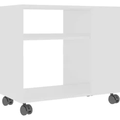 vidaXL Table d'appoint 70x35x55 cm Bois d'ingénierie