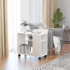 vidaXL Table d'appoint 70x35x55 cm Bois d'ingénierie
