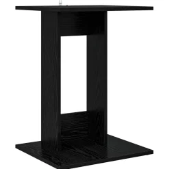 Tables-vidaXL Table d'appoint Chêne noir 45 x 40 x 62,5 cm Bois d'ingénierie Ch&ecirc;ne noir