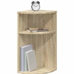 vidaXL Table d'appoint Chêne Sonoma 29,6 x 29,6 x 60 cm