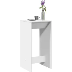 vidaXL Table de bar 51x50x103,5 cm bois d'ingénierie