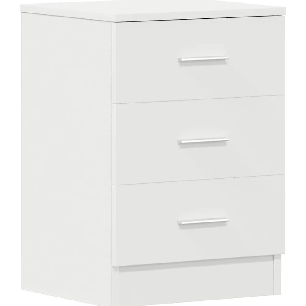 vidaXL Table de chevet 38 x 35 x 56 cm Bois d'ingénierie