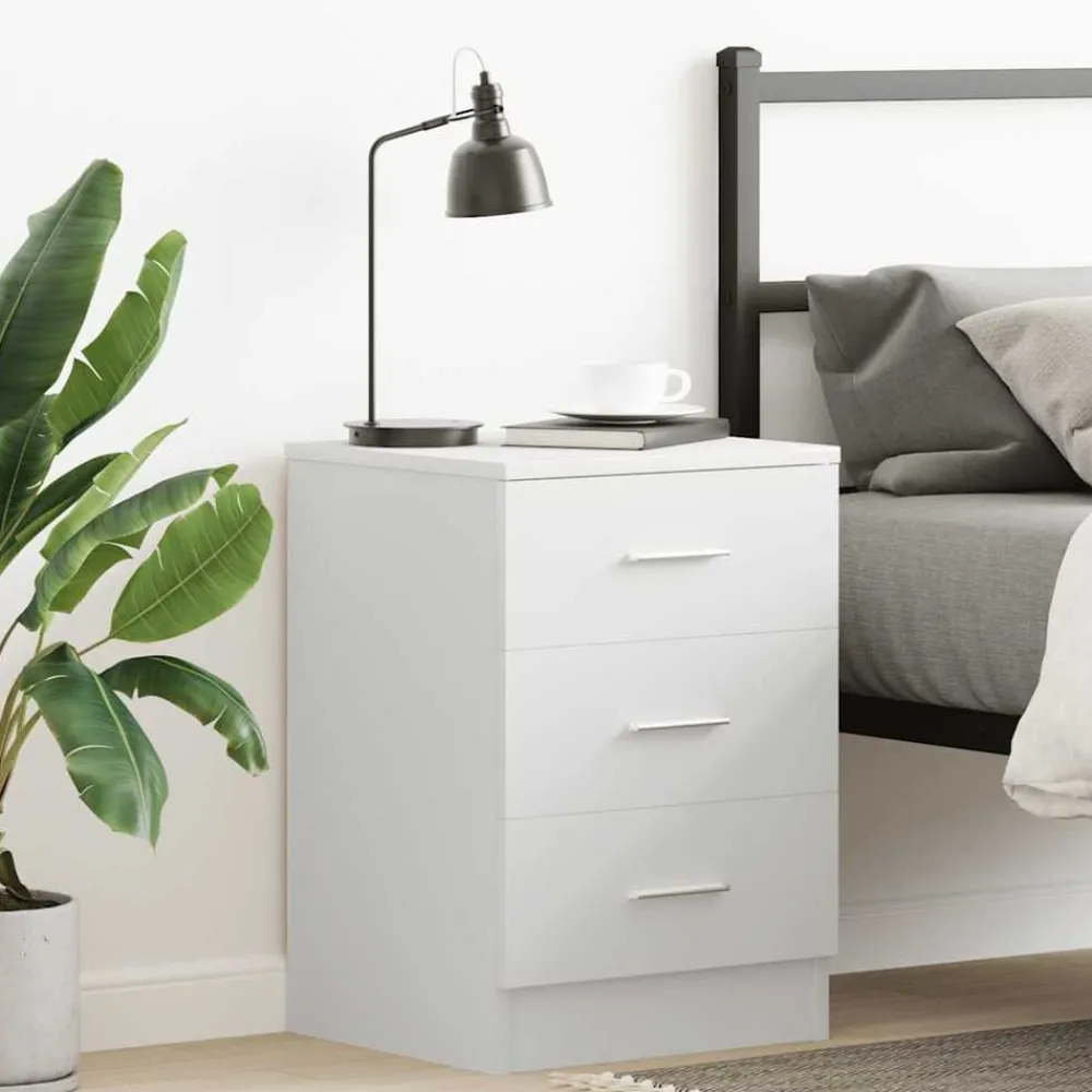 vidaXL Table de chevet 38 x 35 x 56 cm Bois d'ingénierie