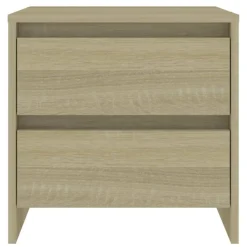 vidaXL Table de chevet chêne sonoma 45x34,5x44,5 cm bois d’ingénierie