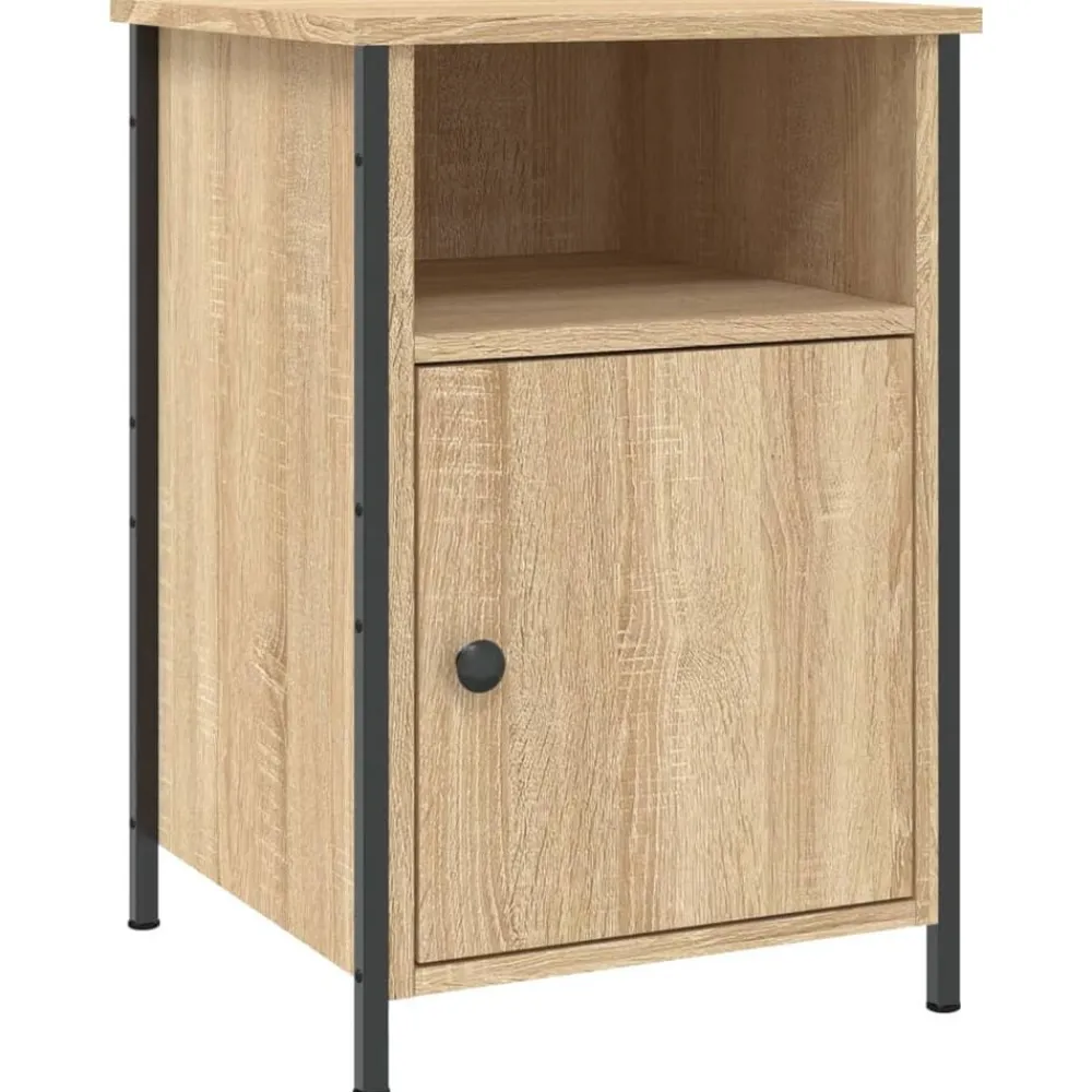 vidaXL Table de chevet chêne sonoma 40x42x60 cm bois d'ingénierie