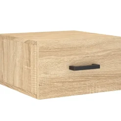 Armoires & Meubles De Rangement-vidaXL Table de chevet murale chêne sonoma 35x35x20 cm Ch&ecirc;ne sonoma