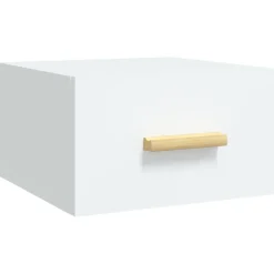 vidaXL Table de chevet murale 35x35x20 cm