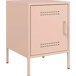 vidaXL Table de chevet 36x39x50,5 cm acier