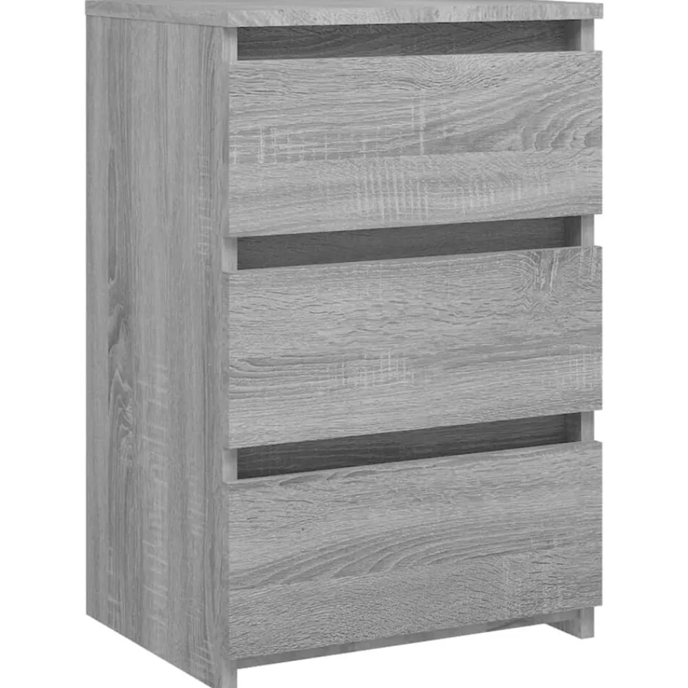 vidaXL Table de chevet 40x35x62,5 cm Bois d'ingénierie