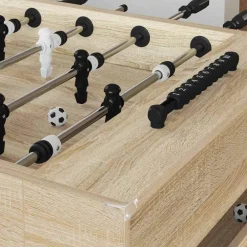 Jeux D'Intérieur-vidaXL Table de Foosball Chêne Sonoma 146,5 x 74 x 85 cm Ch&ecirc;ne sonoma