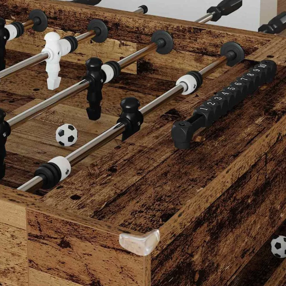 vidaXL Table de Foosball 146,5 x 74 x 85 cm
