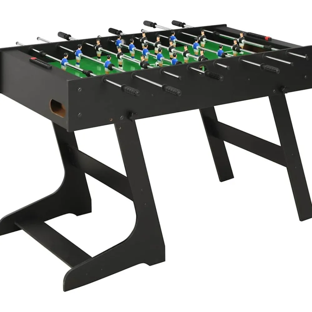 vidaXL Table de football pliante 121 x 61 x 80 cm