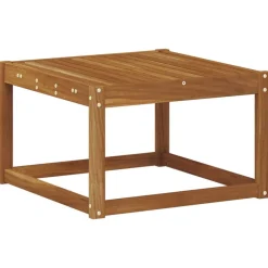 vidaXL Table de jardin Bois d'Acacia Massif 59 x 59 x 37 cm