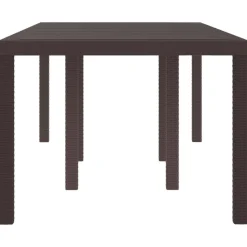 vidaXL Table de Jardin 200 x 100 x 73 cm polyrotin
