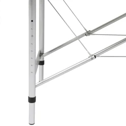 vidaXL Table de massage pliable 2 zones avec cadre en aluminium