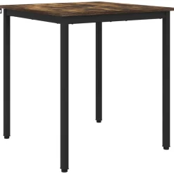 vidaXL Table de salle à manger / Table de repas 70 x 70 x 75 cm MÉTAL