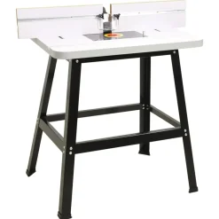 Accessoires D'Outils-vidaXL Table de toupie acier et MDF 81x61x88 cm