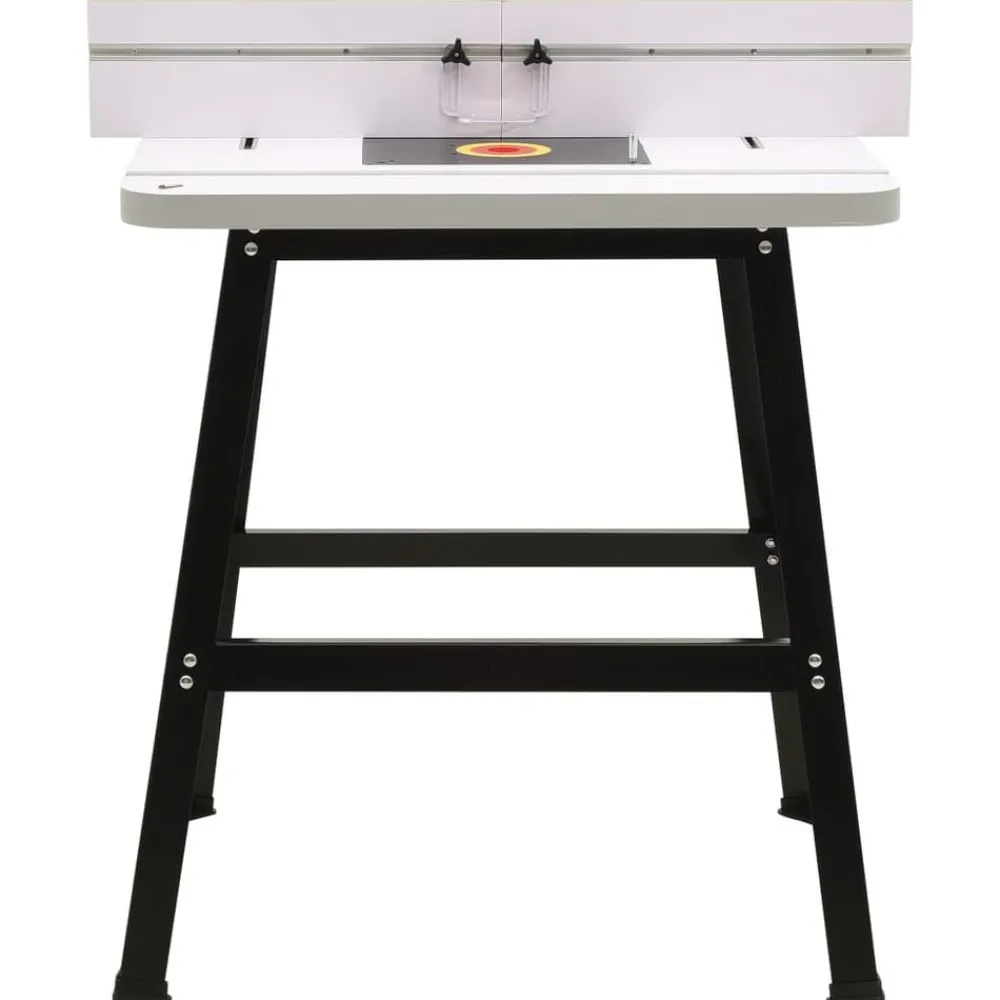 Accessoires D'Outils-vidaXL Table de toupie acier et MDF 81x61x88 cm
