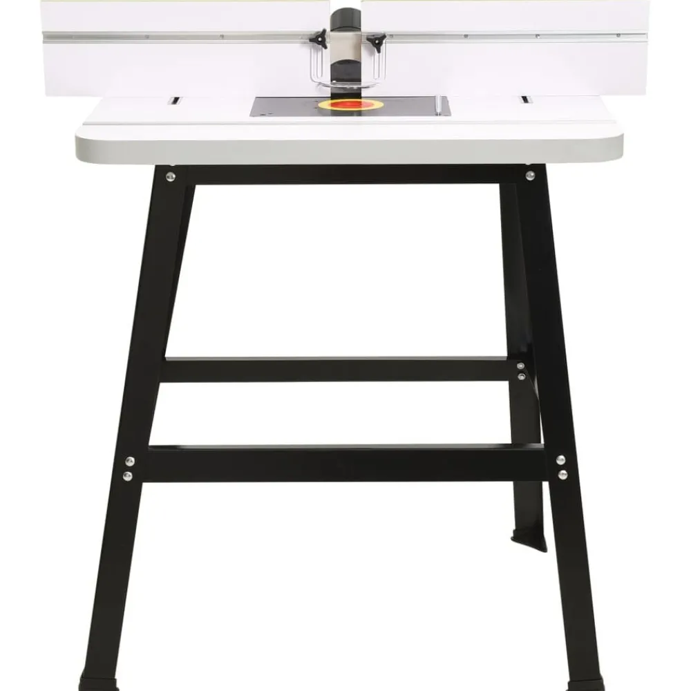 Accessoires D'Outils-vidaXL Table de toupie acier et MDF 81x61x88 cm