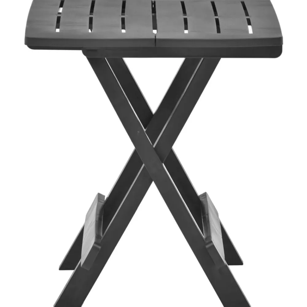 vidaXL Table pliable de jardin 45x43x50 cm plastique