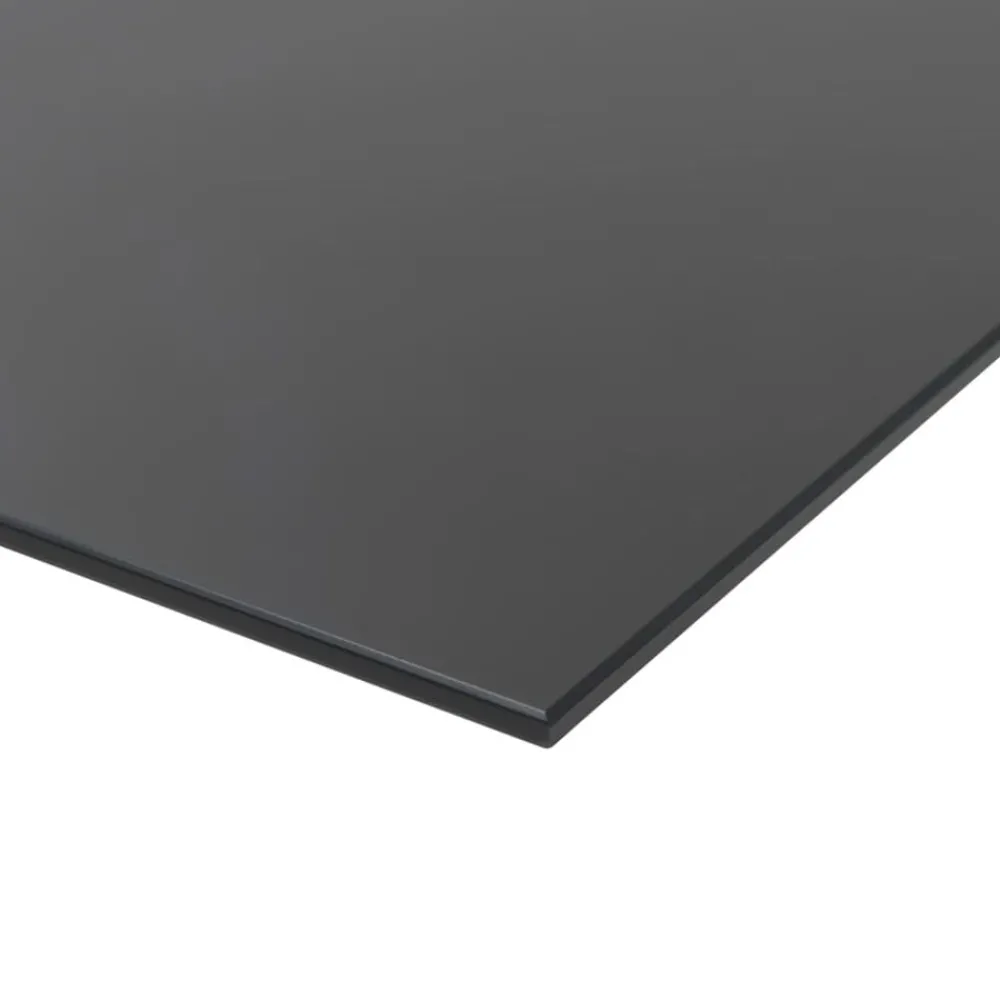 Fournitures De Bureau-vidaXL Tableau magnétique mural en verre 60 x 20 cm Noir