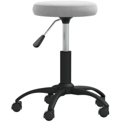 Santé & Beauté-vidaXL Tabouret de massage Velours Gris clair