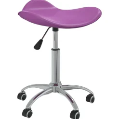 Coiffure & Cosmétologie-vidaXL Tabouret de salon et spa Similicuir Violet