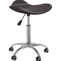 Coiffure & Cosmétologie-vidaXL Tabouret de salon et spa Similicuir Marron