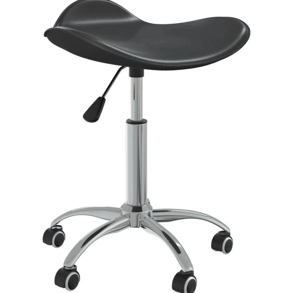Coiffure & Cosmétologie-vidaXL Tabouret de salon et spa Similicuir Noir