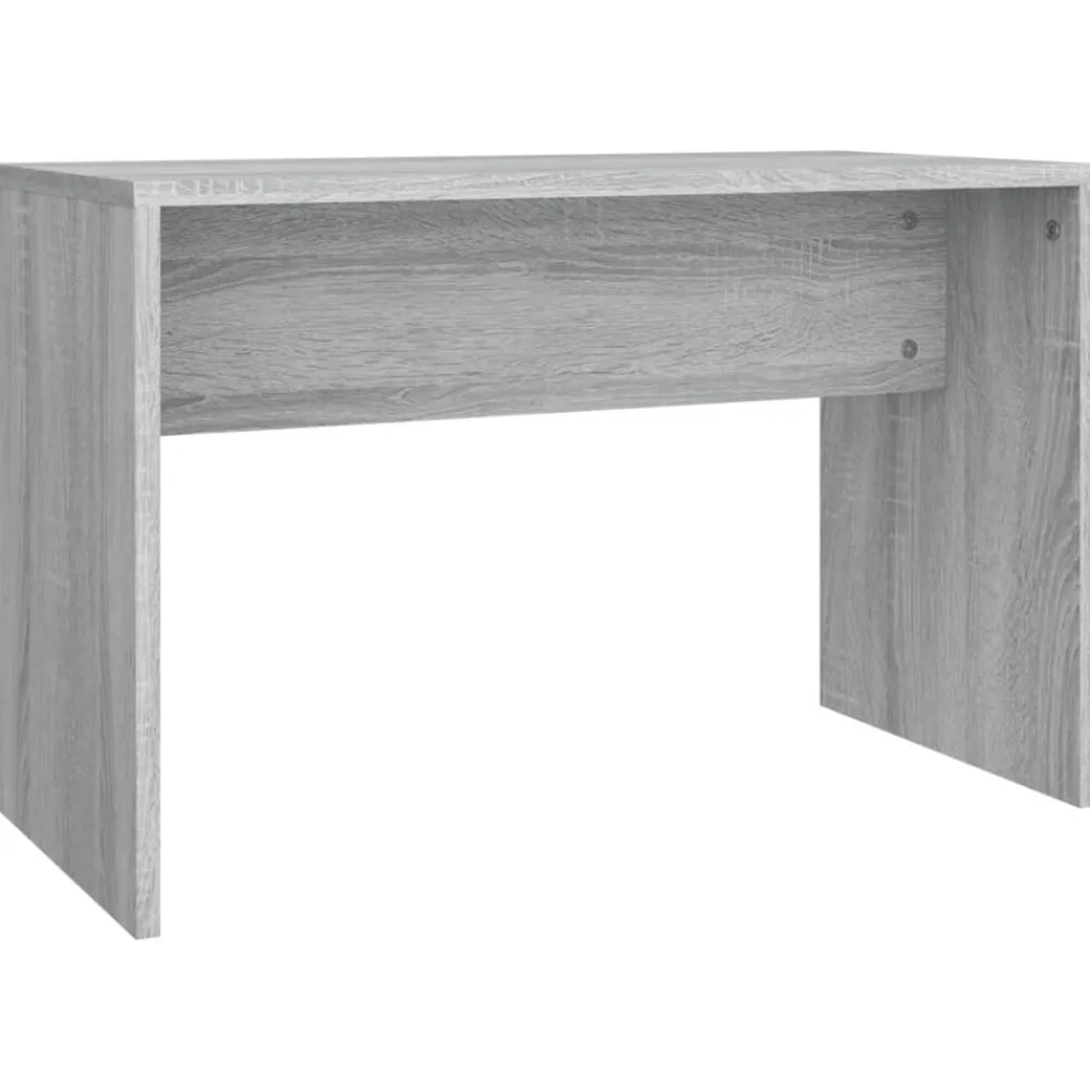 Bancs-vidaXL Tabouret de toilette 70x35x45 cm Bois d'ingénierie Sonoma gris
