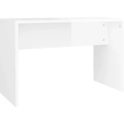 vidaXL Tabouret de toilette 70x35x45cm Bois d'ingénierie