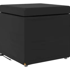 vidaXL Tabouret Cuir Synthétique et Bois Composite