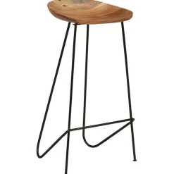 Fauteuils Et Chaises-vidaXL Tabourets de bar lot de 2 bois d'acacia massif
