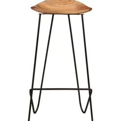 Fauteuils Et Chaises-vidaXL Tabourets de bar lot de 2 bois d'acacia massif