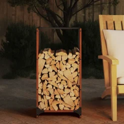 vidaXL Étagère à bois 40x30x80 cm